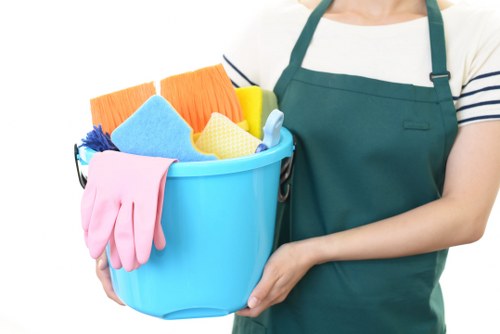 Professional oven cleaning service in a Colliers Wood kitchen