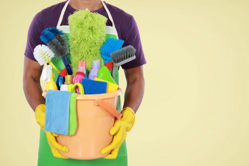 Careful removal of household items from a local flat