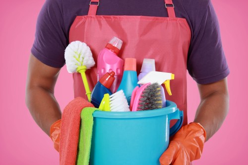 Colliers Wood cleaners carrying out safe professional cleaning with protective measures