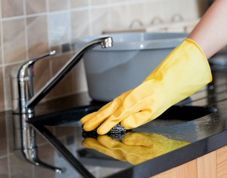 End of tenancy cleaning for a Colliers Wood apartment building with access challenges