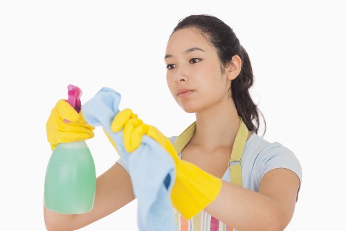 Professional move out cleaning in a Colliers Wood home with detailed kitchen and living area cleaning