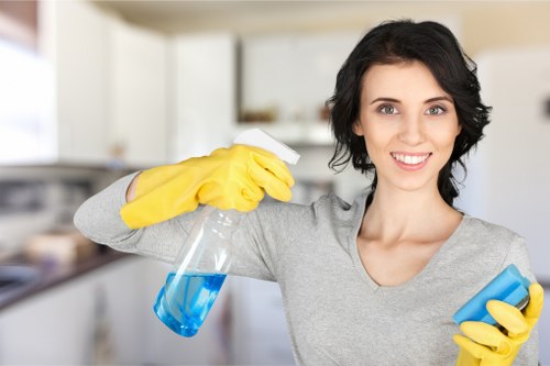 Recycling and sustainability practices at Colliers Wood Cleaners