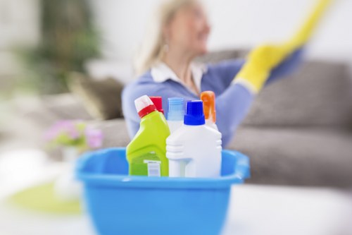 Regular domestic cleaning in a Colliers Wood family home