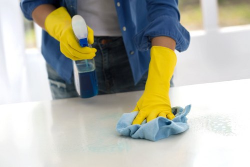 Commercial after builders cleaning for a refurbished Colliers Wood property